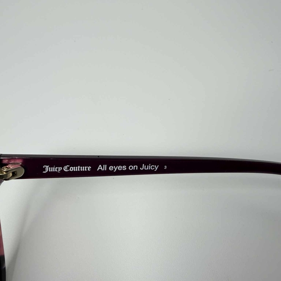 🕶️ NEW - Juicy Couture Women’s Purple Tortoiseshell Sunglasses - RARE - Picture 7 of 8